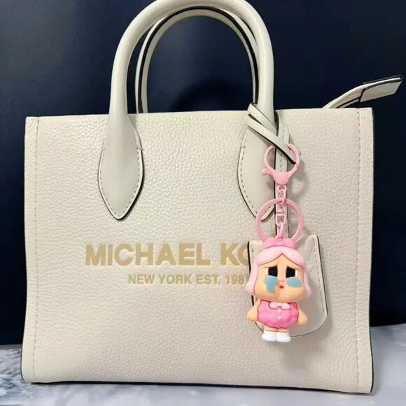 POP MART Crybaby Crying Again Series Figures Keychain - Pink - Picture 2 of 4